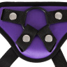 Фиолетовые трусики для насадок с креплением кольцами купить в секс шопе
