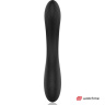 Черный вибратор с пультом-часами Anne s Desire Curve G-Spot Vibe Wireless Watchme - 20,5 см. купить в секс шопе