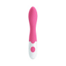 Розовый вибратор Bishop для G-стимуляции - 18,2 см. купить в секс шопе