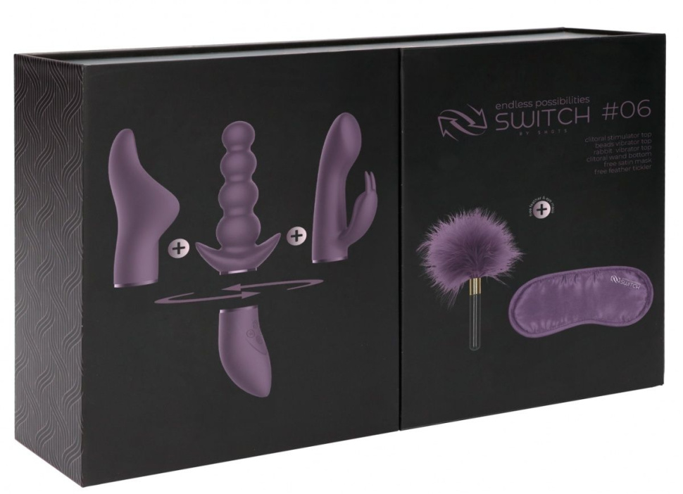 Фиолетовый эротический набор Pleasure Kit №6 купить в секс шопе