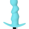 Мятная анальная вибровтулка Bland - 12 см. купить в секс шопе