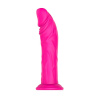 Розовый вибратор NAGHI NO.23 RECHARGEABLE VIBRATOR - 17 см. купить в секс шопе
