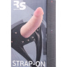 Телесный страпон на трусиках Realstick Jax - 17,9 см. купить в секс шопе
