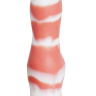 Красно-белый фаллоимитатор  Лис Large  - 26 см. купить в секс шопе