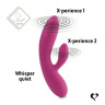 Розовый вибратор-кролик Lea Rabbit Vibrator - 20,2 см. купить в секс шопе