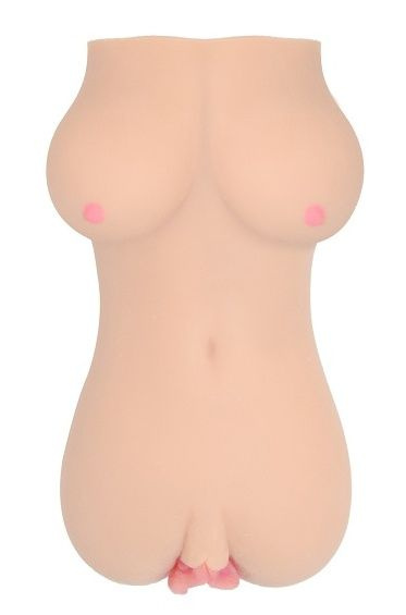 Телесный мастурбатор-вагина Clara OnaHole с имитацией груди купить в секс шопе