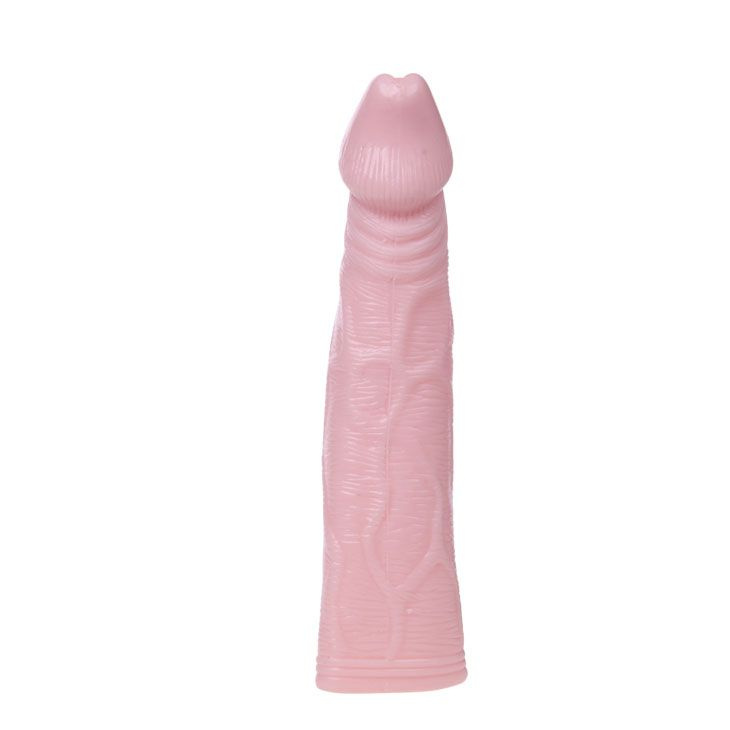 Удлиняющая насадка Deep Love в форме фаллоса - 21,5 см. купить в секс шопе