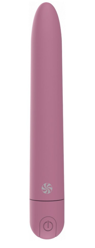 Розовый перезаряжаемый вибратор Haze - 18 см. купить в секс шопе
