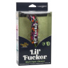 Черный мини-вибратор с цветочным принтом Lil Fucker Mini G-Spot Vibrator - 12,75 см. купить в секс шопе
