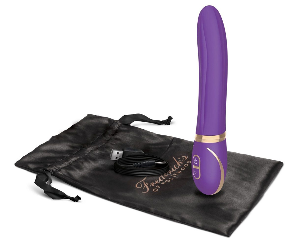 Фиолетовый рельефный вибратор из силикона купить в секс шопе