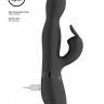 Черный вибромассажер-кролик Niva - 21,5 см. купить в секс шопе