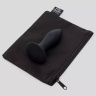 Черная анальная вибропробка Sensation Rechargeable Vibrating Butt Plug - 8,9 см. купить в секс шопе