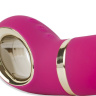 Ярко-розовый анатомический вибромассажер Fun Toys Gvibe 2 - 18 см. купить в секс шопе