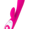 Розовый вибратор Nalone Rhythm с клиторальным стимулятором - 21,6 см. купить в секс шопе
