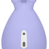Фиолетовый клиторальный стимулятор Luscious с тремя отростками купить в секс шопе