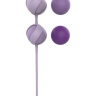 Набор из 4 фиолетовых вагинальных шариков Valkyrie купить в секс шопе