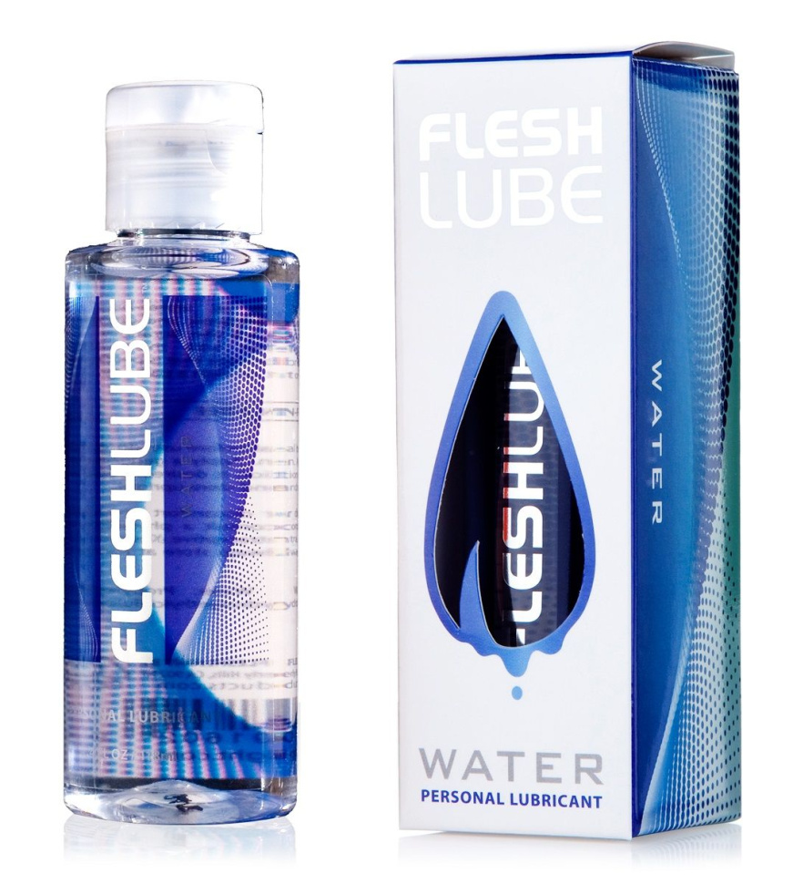 Лубрикант на водной основе Fleshlube Water - 100 мл. купить в секс шопе