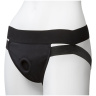 Трусики с плугом Vac-U-Lock Panty Harness with Plug Dual Strap - S/M купить в секс шопе