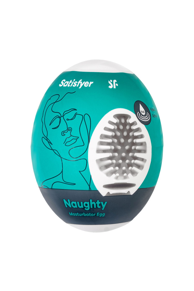 Мастурбатор-яйцо Satisfyer Naughty Mini Masturbator купить в секс шопе