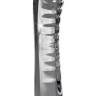 Прозрачный стеклянный стимулятор Icicles №88 с силиконовой присоской - 18 см. купить в секс шопе