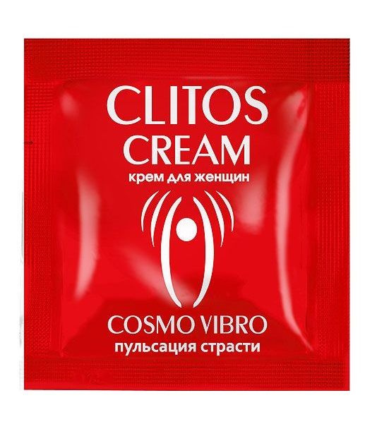 Пробник возбуждающего крема для женщин Clitos Cream - 1,5 гр. купить в секс шопе