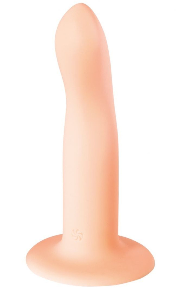 Телесный нереалистичный дилдо Stray - 16,6 см. купить в секс шопе