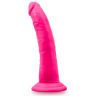 Розовый фаллоимитатор 7.5 Inch Silicone Dual Density Cock - 19 см. купить в секс шопе