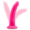 Розовый фаллоимитатор 7.5 Inch Silicone Dual Density Cock - 19 см. купить в секс шопе