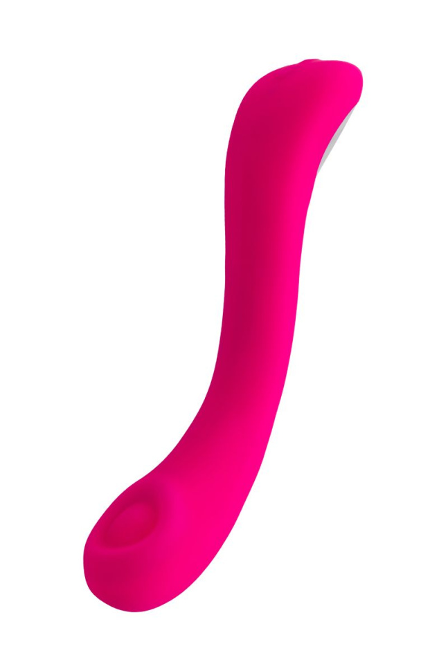 Ярко-розовый вибратор Lovense Osci 2 - 22 см. купить в секс шопе