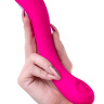 Ярко-розовый вибратор Lovense Osci 2 - 22 см. купить в секс шопе