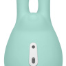Зеленый клиторальный стимулятор Sugar Bunny с ушками - 9,5 см. купить в секс шопе