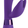 Фиолетовый вибратор-кролик #bestever Silicone Vibrator - 21,2 см. купить в секс шопе