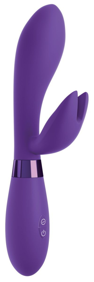 Фиолетовый вибратор-кролик #bestever Silicone Vibrator - 21,2 см. купить в секс шопе