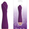 Фиолетовый вибратор Ooh La La Flower Vibrator - 18 см. купить в секс шопе