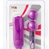 Фиолетовые вагинальные шарики с вибрацией купить в секс шопе