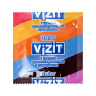 Цветные ароматизированные презервативы VIZIT Color - 3 шт. купить в секс шопе