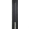 Чёрная шлёпалка Leather  Cross Tiped Crop с наконечником-крестом - 56 см. купить в секс шопе