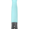 Нежно-голубой пульсатор с загнутым кончиком Stronic G - 20,8 см. купить в секс шопе