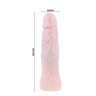 Удлиняющая насадка-фаллос Deep Love - 18,5 см. купить в секс шопе