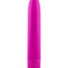 Лиловый матовый пластиковый вибратор - 14 см. купить в секс шопе
