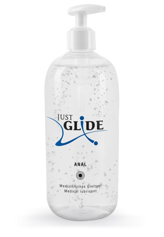 Анальная гель-смазка на водной основе Just Glide Anal - 500 мл. купить в секс шопе
