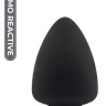 Черная анальная пробка PREMIUM SILICONE PLUG M - 11 см.  купить в секс шопе