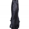 Черный сдвоенный вибратор №11 - 15,5 см. купить в секс шопе