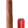 Кофейный фаллоимитатор-гигант на присоске  13  Cock - 33 см. купить в секс шопе