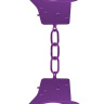 Фиолетовые наручники OUCH! Purple купить в секс шопе