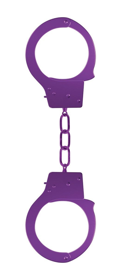 Фиолетовые наручники OUCH! Purple купить в секс шопе