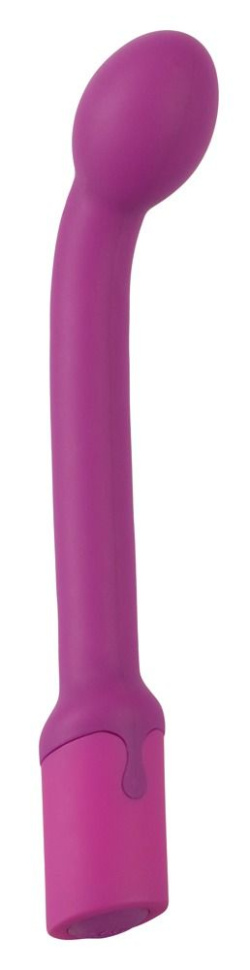 Фиолетовый вибратор G-точки G-SPOT VIBRATOR - 22 см. купить в секс шопе