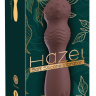 Коричневый вибратор-жезл Hazel 03 - 14 см. купить в секс шопе