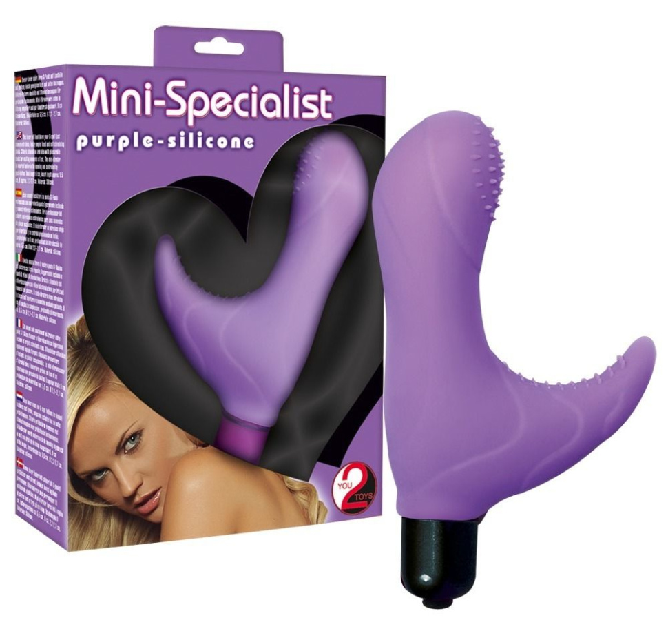 Фиолетовый мини-вибромассажер Mini-Specialist купить в секс шопе