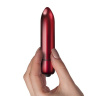 Красная гладкая вибропуля Truly Yours - 12 см. купить в секс шопе